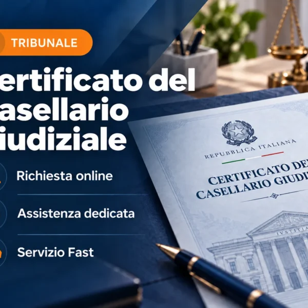 Certificato Casellario Giudiziale