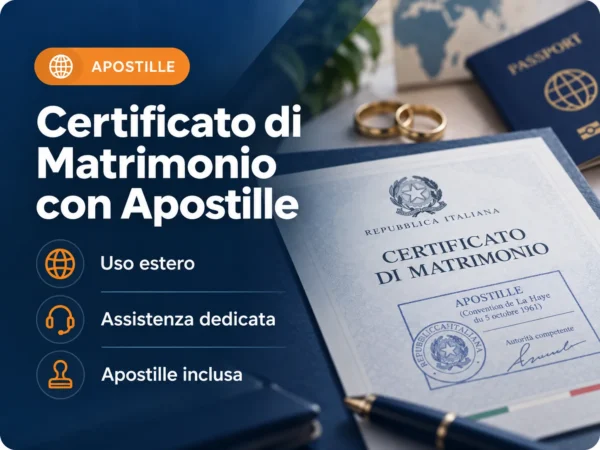 Italian Marriage Certificate